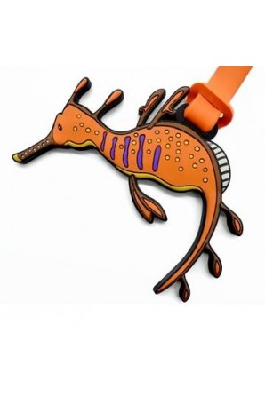 Weedy Étiquette de Valise Petit cheval Dragon