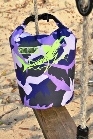 Purple Camo Drybag porpora 5 L. Tiger Shark