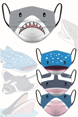 Marine animal masks