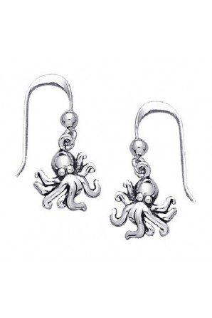 Octopus Hook Earring