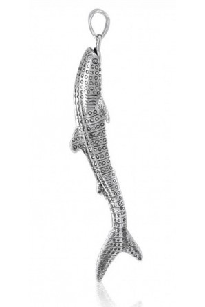Pendentif Requin Baleine Moyen Vertical