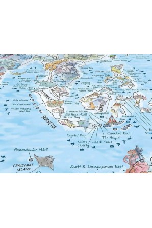 Mapa de Mergulho Toalha