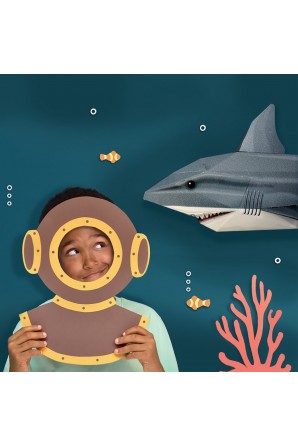 Crea tu propio tiburón en 3D