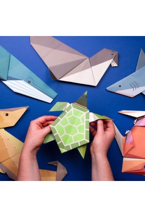 Crea il tuo origami gigante dell'oceano