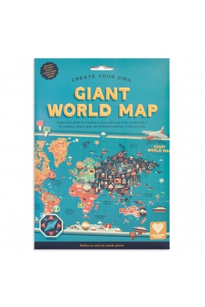 Crie seu próprio mapa gigante