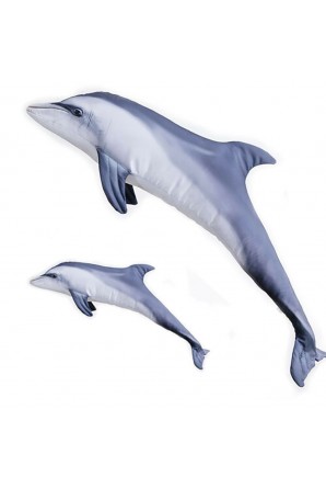 Bottlenose dolphin pillow