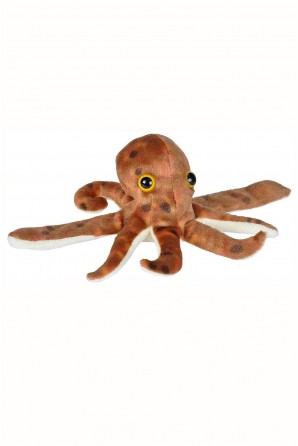 Huggers Pulseira de pelúcia Octopus