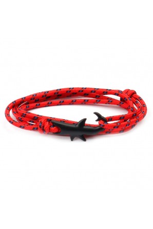 Bracelet requin avec cordon...