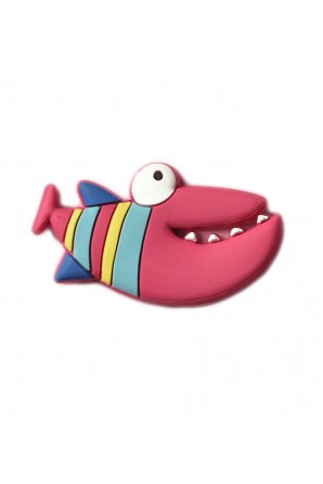 Rubber magnet with fish shape