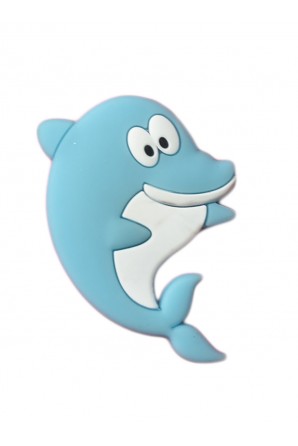 Rubber magnet with fish shape