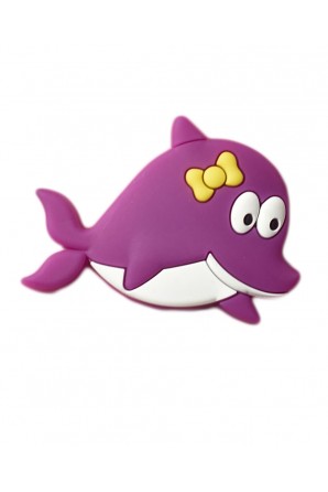 Rubber magnet with fish shape