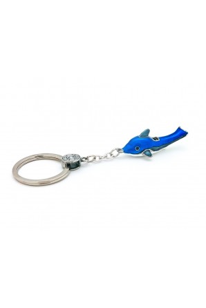 Porte-clés Baleine Blue
