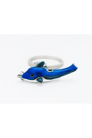 Key Ring Blue Whale