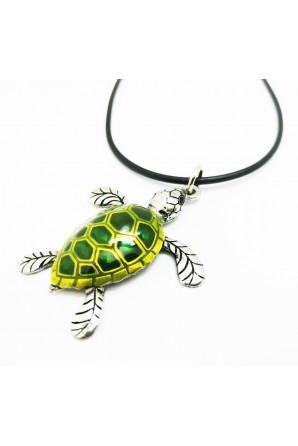 Pewter Turtle Necklace