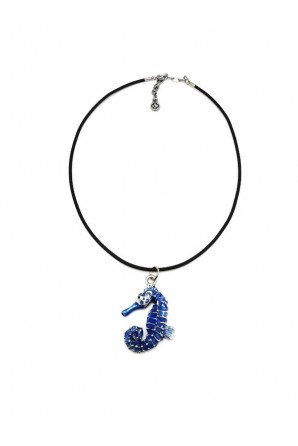 Pewter Seahorse Necklace