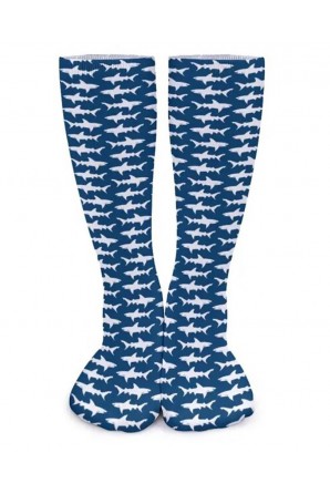 Hai-Socken in Einheitsgröße