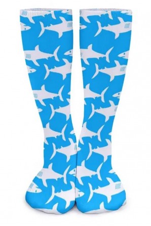 Köpekbalığı çorapları tek...