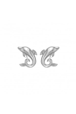 Pendientes pequeños delfín...